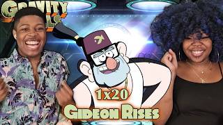 GIDEON GOT EXPOSED Gravity Falls 1x20 Gideon Rises REACTION [upl. by Lunette]