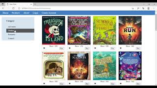 Online Book Store Website using Html and CSS [upl. by Nosyt]