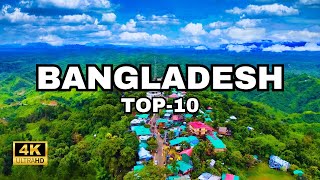 Top 10 Places to Visit in Bangladesh  Travel Video [upl. by Arah]