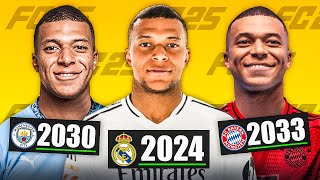 LEJÁTSZOTTAM MBAPPÉ KARRIERJÉT 😎 FC 25 [upl. by Lekar780]