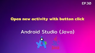 Android Studio Tutorial EP30 Open new activity with button click  Control C [upl. by Roseanne]