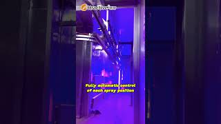 Automated UV Spray Coating Line for Wood Finishing woodcoatingline uvcoatingline woodfinishing [upl. by Ruperto566]