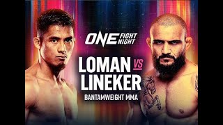 STEPHEN LOMAN VS JOHN LINEKER FULL FIGHT HIGHLIGHTS [upl. by Carver]