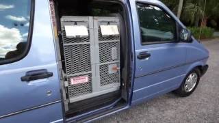 1997 Ford Aerostar with quotCrow Riverquot wheelchair lift [upl. by Asert]