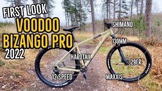 Voodoo Bizango Pro A 12 Speed Hardcore Hardtail Bike Check [upl. by Astto]