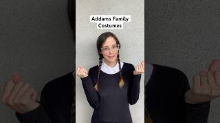 Addams Family Costumes addams wednesdayaddams halloweenoutfits halloweencostumeideas shorts [upl. by Yelats119]