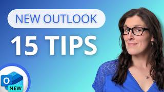 15 NEW Outlook Tips and Tricks  2024 [upl. by Ailemap]