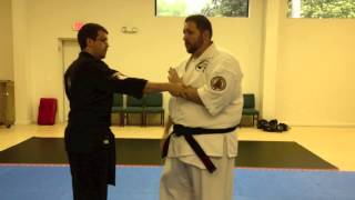 Bunkai for Basic Karate quotBlocksquot [upl. by Haidebez]