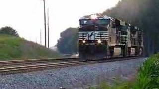 NS 7507 at Princeton Indiana [upl. by Ecilahs]