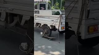 Gadi ke Paiya kharab ho Jaane per naya desi Jugaad funny video remix😯😯😯 [upl. by Cavil709]