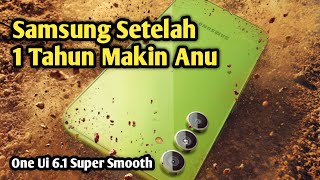 Review Samsung A34 5G Setelah Update Sofware One Ui 61 Makin Smooth Batre Awet [upl. by Nivrac635]