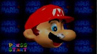 SUPER MARIO 64 VCN64 intro gameplay first star trailers virtual console manual en español [upl. by Elokkin696]