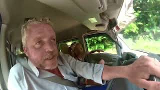 Driving a rental car in Sri Lanka  Suzuki Wagon [upl. by Ahsieket785]