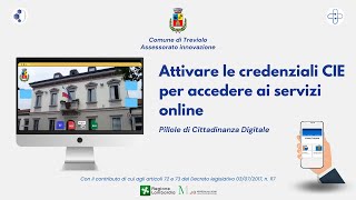 Attivare le credenziali CIE per accedere ai servizi online [upl. by Miru507]