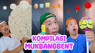 KOMPILASI MUKBANGBENT  MAKAN SESUAI EMOJI  MAKAN SESUAI WARNA  EATING SHOW [upl. by Nylareg569]