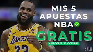 MIS 5 APUESTAS NBA GRATIS 22 OCTUBRE 2024 [upl. by Buckden]