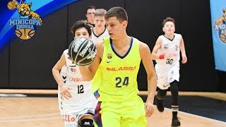 PARTIDO Cafés Candelas Breogán  Barça Lassa  Fase previa Minicopa Endesa 201819 [upl. by Feodore]