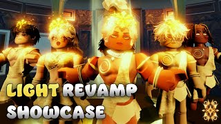 LIGHT Revamp ALL SPELLS Showcase 🌸 Mistypeak [upl. by Aehs]