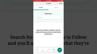 How to add or invite friends in Elfster app [upl. by Airdnaz562]