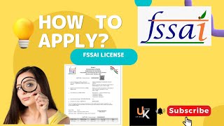 HOW TO APPLY FOSCOS FSSAI LICENSE  FOOD LICENSE ONLINE IN ENGLISH [upl. by Acinod]