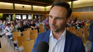 500 Besucher verfolgen Podiumsdiskussion in Greifenstein [upl. by Richel614]