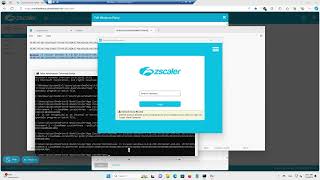 Demo installation Zscaler client connector with MSI package [upl. by Shig]