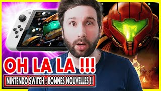 NINTENDO SWITCH  OH LA LA 😱 LES BONNES NOUVELLES [upl. by Warren]