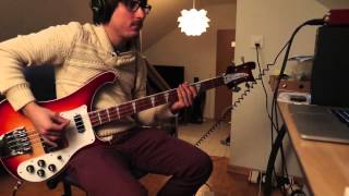 Arctic Monkeys  Brianstorm bass cover [upl. by Eimac800]