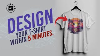 Tshirt design with AI tools tshirtdesign [upl. by Odnama721]