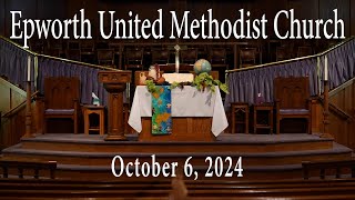 Epworth UMC online service for October 6 2024 [upl. by Omocaig]