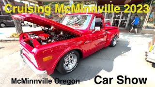 Cruising McMinnville 2023 Car Show and Cruise [upl. by Enyahc739]