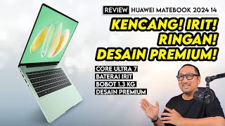 Laptop Rasa Flagship yang PALING IRIT Kencang dan Ringan REVIEW HUAWEI MateBook 14 2024 [upl. by Margarida]