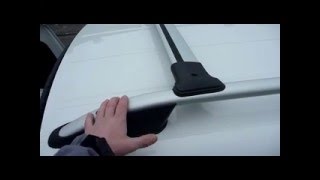 vw caddy roof rack fitting part 2 [upl. by Dalton200]