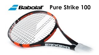 Babolat Pure Strike 100 Racquet Review [upl. by Selij]