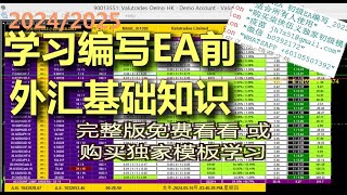 010学习如何历史回测ea外汇EA编写基础知识 20242025 汇MT4EA柒侠伍义7x51马来西亚槟城 [upl. by Levina465]