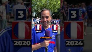 🇫🇷 France 2020 VS France 2024  shorts [upl. by Yarled25]