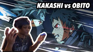 Kakashi vs Obito Reaction [upl. by Azyl]