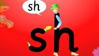 Letterland Spelling Tip  sh sound [upl. by Aekim77]