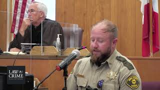 Cristhian Bahena Rivera Hearing For New Trial  Deputy David Wiebold  Iowa Co Sheriffs Office [upl. by Ojytteb]