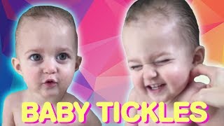 Baby Tickles  Cute Babies Being Tickled Compilation [upl. by Kramer995]