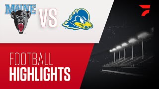 Highlights Maine Vs Delaware  2024 CAA Football [upl. by Nomal]