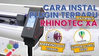 CARA INSTALASI DAN MEMBUAT CONTOUR CUT RHINOTEC XA SERIES CCD TERBARU [upl. by Mirielle]