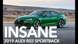 AUDI RS5 SPORTBACK 2019 in quotSonomaquot Green Metallic  INSANE [upl. by Leola]