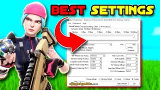 The TCP Optimizer Settings That Got Me 0 Ping in Fortnite  FREE DOWNLOAD 2024 [upl. by Liberati58]