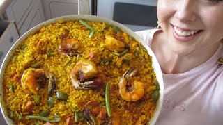 Cómo hacer paella mixta Marisolpink [upl. by Zebulen]