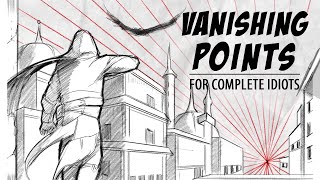 How to draw VANISHING POINTS  Perspective for Beginners  Drawlikeasir [upl. by Martino55]