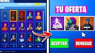 NUEVO SISTEMA para REGALAR SKINS en FORTNITE  AlphaSniper97 [upl. by Batista10]