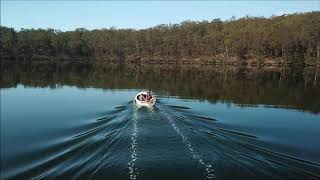 Etta Cruising The Clyde River Nelligen NSW Australia [upl. by Akirrehs]