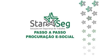 Procuração esocial [upl. by Zetrac]