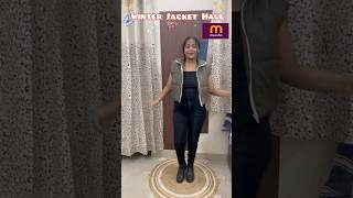 Winter Jackets Haul winter jacket video [upl. by Ayanal]